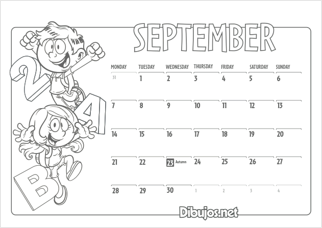 january calendar coloring pages - photo #32