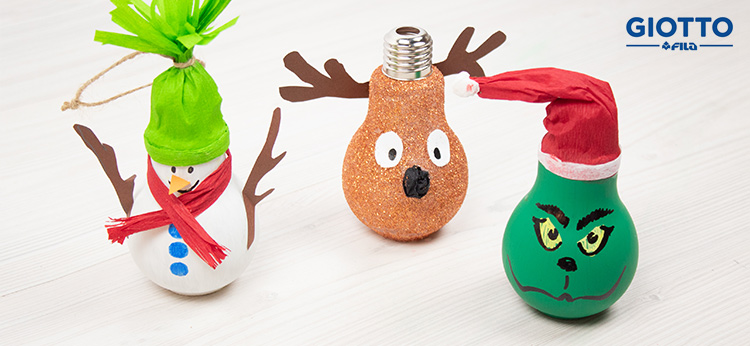 Cómo crear adornos navideños con bombillas